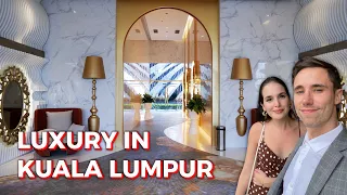 World’s Most Luxury Condos are in KL 🇲🇾 | Malaysia Apartment Tour 2023 (Modern Airbnbs)