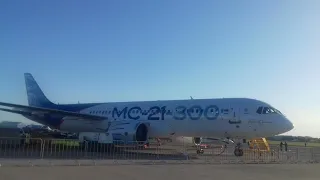 Самолёт MC-21. Презентация на МАКС 2019. Москва. 28.08.2019