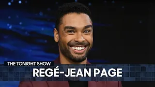 Regé-Jean Page's Bridgerton Role Helped Him Get Cast in The Gray Man | The Tonight Show