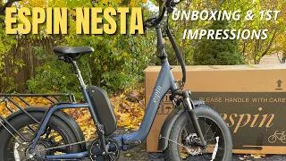 Espin Nesta Unboxing - Foldable Fat Tire Ebike