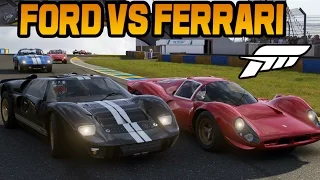Forza 6 FORD VS FERRARI - Le Mans Showcase