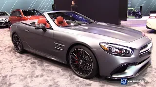 2018 Mercedes AMG SL Class SL 63 Roadster - Exterior Interior Walkaround - 2018 Chicago Auto Show