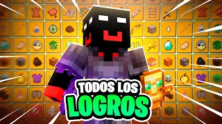 CONSEGUÍ TODOS los LOGROS en MINECRAFT en SOLO UN VIDEO !! 🏆