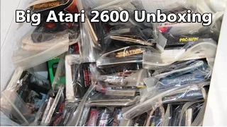 Big Atari 2600 Game Lot Unboxing - The No Swear Gamer Ep 103