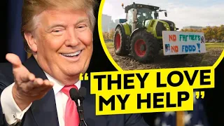 Donald Trump Expresses His SUPPORT For Dutch Farmers..