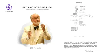 John Williams - Olympic Fanfare and Theme (Full Orchestral Score)