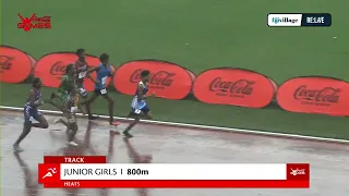 Re:Live Heats | Junior Girls 800m Heat 1 | Day 2