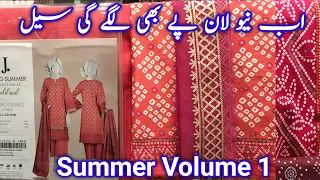 J. Junaid Jamshed Lawn Summer collection 2023 || J. Lawn Volume-1 2023