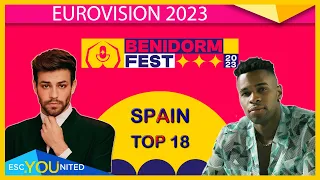 The AMAZING Benidorm Fest 2023: My Thoughts and TOP 18 (Eurovision Spain 2023)