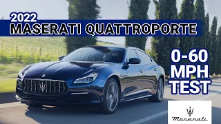 How quick is the 2022 Maserati Quattroporte? #shorts