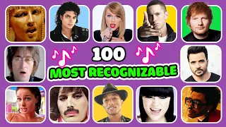 Guess The Song Quiz | Top 100 Most Recognizable Songs Of All-Time #1