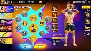 FREEFIRE | EMPEROR RING | EMPEROR’S NEW CLOTHES BUNDLE | FF NEW EVENT | 3600 💎 | GARENA FREE FIRE