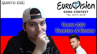 Sergey Lazarev - Scream Reaction - Eurovision 2019 (Russia) - Quinto ESC