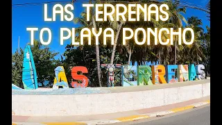 DRIVING FROM LAS TERRENAS TO PLAYA PONCHO: WE FOUND A PIECE OF PARADISE!