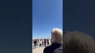 Watching Virgin Galactic fly back to space