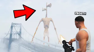 GIANT SIRENHEAD ATTACKED THE CITY OF LOS SANTOS | GTA 5