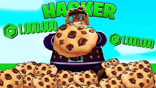 MANGIO IL BISCOTTO HACKER DA 1.000.000€ SU ROBLOX!!