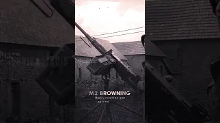 M2 Browning (Ma Deuce): The Mother of All Machine Guns #shorts