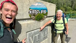 Appalachian Trail for Parkinson's Disease SOBO Thru-Hike: Day 48 & 49 - Vermont!