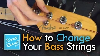 How to Change Your Bass Strings the Right Way