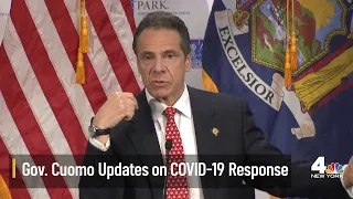 Cuomo Updates on Coronavirus Response in New York