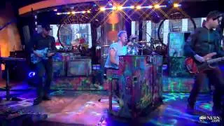 Coldplay Performs Paradise - Good Morning America (GMA)