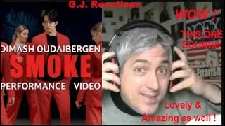 Dimash Qudaibergen Smoke (Performence Video) reaction  Punk Rock Head italian musician Giacomo James