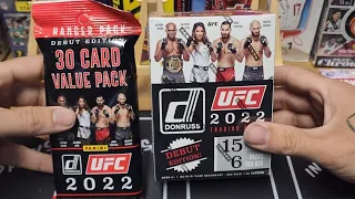 2022 Donruss UFC Debut Retail Hangar & Blaster Rip N Review (Colored Auto & Numbered Color) 🔥