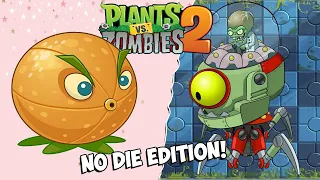 TUMBUHAN BERTAHAN TANPA MATI ZERO DEATH! Plants vs. Zombies 2 #7