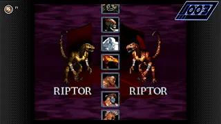 Killer Instinct SNES Riptor Arcade (Hardest Difficulty)