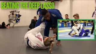 How to pass the deep lasso guard without getting swept