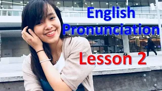 English Pronunciation Lesson 02 (2019):  The vowel sounds ei & æ