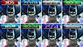 LEGO Batman 3 Beyond Gotham (2014) 3DS vs Vita vs PS3 vs XBOX 360 vs Wii U vs XBOX ONE vs PS4 vs PC