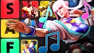 Ranking Every Street Fighter 6 Character Theme - SF6 Music Tier List