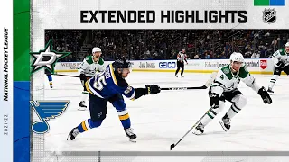 Dallas Stars vs St. Louis Blues Jan 9, 2022 HIGHLIGHTS