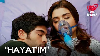 Hayat ve Murat hastanede beraber yatıyor! | Aşk Laftan Anlamaz