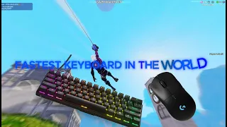 I Tried The FASTEST KEYBOARD IN THE WORLD🌏.....