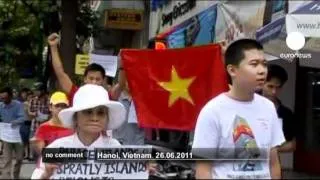 Demonstration against China in Vietnam