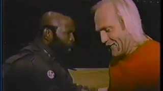 Mr. T & Hulk Hogan Train For WrestleMania [1985-03-30]