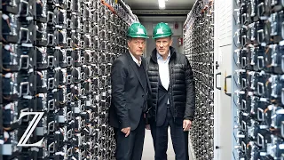 Robert Habeck besucht Braunkohlekraftwerk in der Lausitz