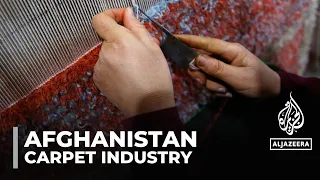 Afghanistan craftsmen: Producers hit by rising costs and conflicts