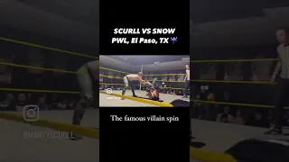 Marty Scurll wrestling at Pro Wrestling Legacy ☔️