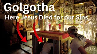 Here Jesus Died for our Sins 🙏✝️🙏 | Church of the Holy Sepulchre, Jerusalem