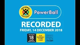 PowerBall Live Draw - 14 December 2018