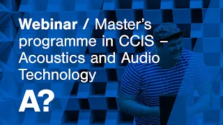 Webinar | Acoustics and Audio Technology