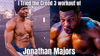 I Tried Jonathan Majors CREED 3 Workout Routine...Here's What I think !