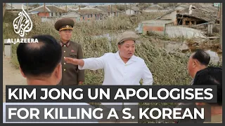 ‘Very sorry’: Kim Jong Un apologises for killing of South Korean