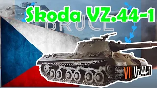 World of Tanks Vz. 44-1 | NEW czech tier VII heavy tank | WoT with BRUCE | WoT Reviews and Gameplay