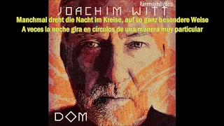 Joachim Witt - Blut (Alemán - Español)