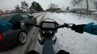 SWEDISH WINTER DRIFT - STREET RIDING STARK VARG & M2